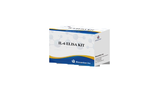 IL 6 1 Stunde Testzeit 96 Tests ELISA-Kit für IVD-Labor
