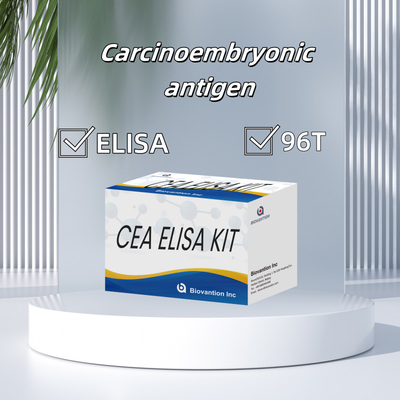 Humaner ELISA-Reagenzien CEA Quantitative Elisa-Test-Kit Blut- oder Serum-Test 96T