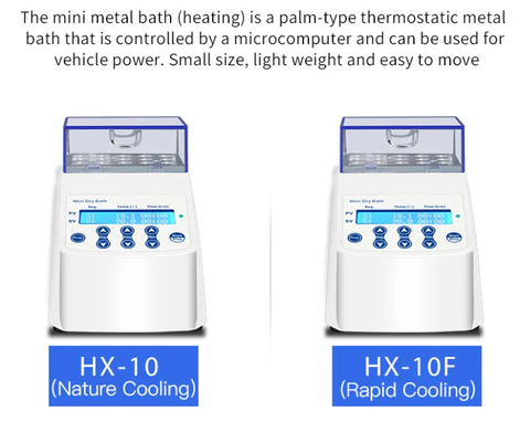 50W Mini-Dry-Bad-Inkubator für klinische und Krankenhausanwendungen RT 5 C bis 100 C