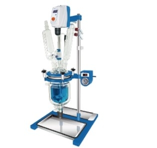 Variable Frequenzgeschwindigkeitsregelung Glasreaktion Synthese von Materialien