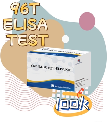Genaue CRP 0,1-300 Mg/L Elisa-Testkit für die empfindliche Detektion biologischer Stoffe