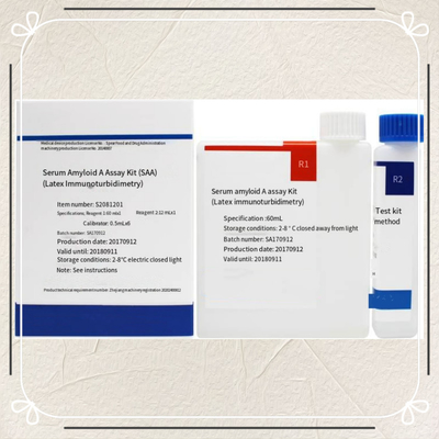 Genaue Quantifizierung mehrerer Biomarker in verschiedenen Proben Immunoturbidimetrischer Test Serum Amyloid A SAA Testkit