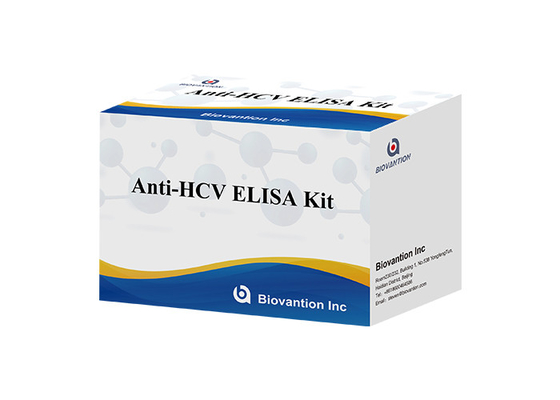 HCV-Antikörper mit dem Elisa-Test-Kit von Biovantion erkennen 96 Tests in 2-3 Stunden