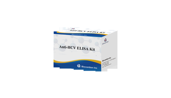 HCV-Antikörper mit dem Elisa-Test-Kit von Biovantion erkennen 96 Tests in 2-3 Stunden