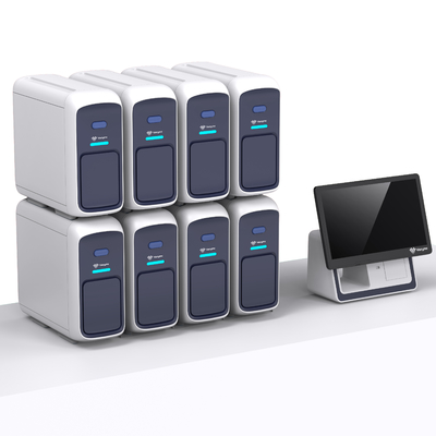 Klinische Labordiagnostik Real-Time PCR Erreger-Nachweissystem für Atemwegserkrankungen SARS CoV 2 Influenza A B Assay-Maschine