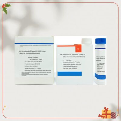 Hochempfindlicher ASO-Reagenz mit 96 Tests mit Latex-Immunoturbidimetrie zur genauen Diagnose