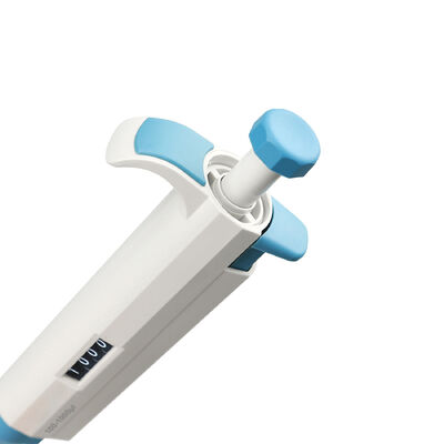 DLAB TopPette Einkanalverstellbare Mikropipette mit ergonomischem Leichtbau, klarer digitaler Volumenanzeige und autoklavierbarem Unterteil