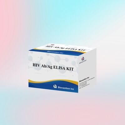 High Sensitivity HIV ELISA Test Kit for Blood Screening with 96 Tests and CE Certified