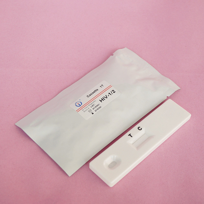 Für Labor- oder Krankenhaus-Antikörper für das Human Immunschwäche-Virus mit hoher Genauigkeit HIV 1/2 Rapid Test Kit