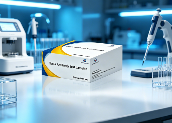 Schnelle, präzise, kostengünstige und individuell anpassbare Antigen-Schnelltests für Ebola-Virus-Antigene Nichtmaschinenbetrieb mit Kolloidgoldmethode